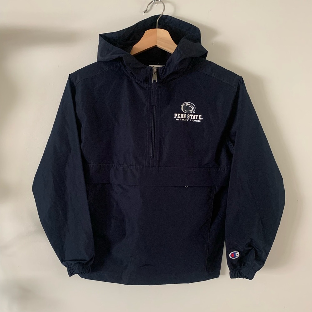 Vintage Youth Champion Penn State Pullover Jacket